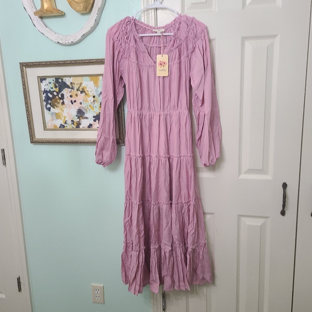 🔴SOLD🔴NWT Entro Pink Dress - Picture 2 of 7
